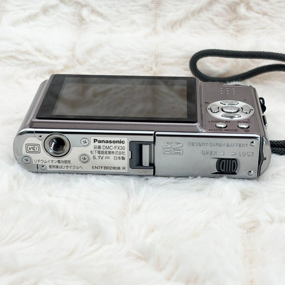 美品・動作良好✨ Panasonic LUMIX DMC-FX30 ピンク