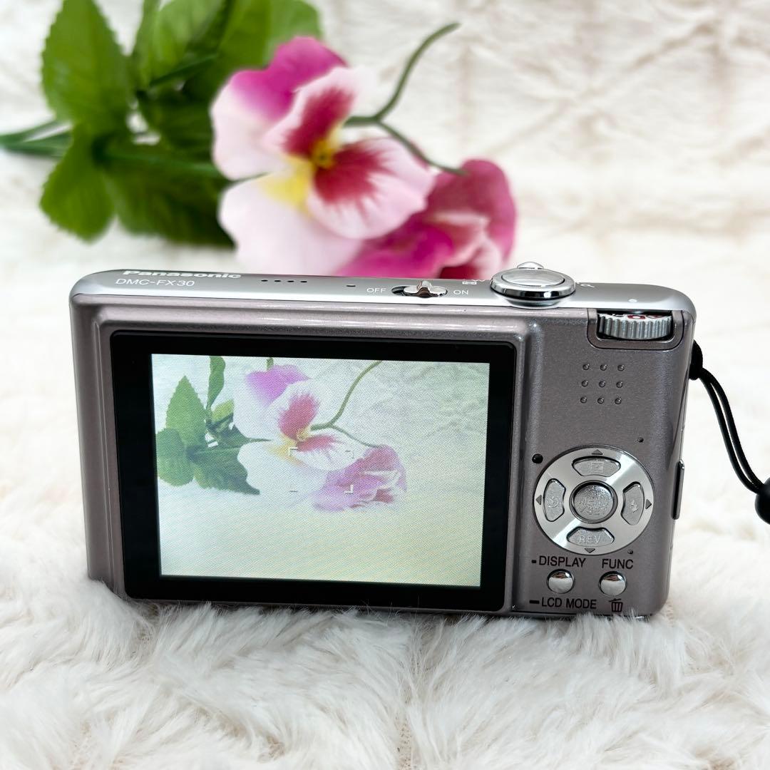 美品・動作良好✨ Panasonic LUMIX DMC-FX30 ピンク