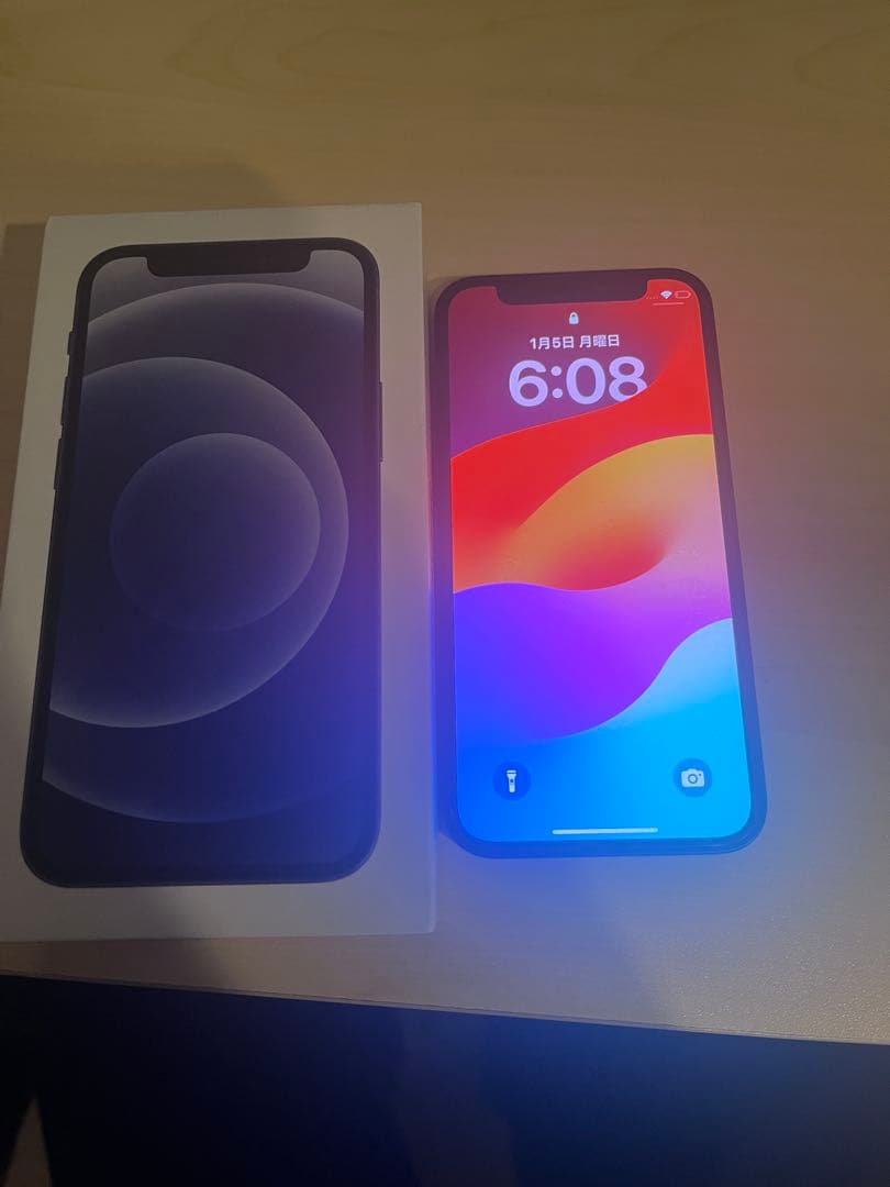 【ジャンク】iPhone 12 mini ブラック 64GB 水没あり