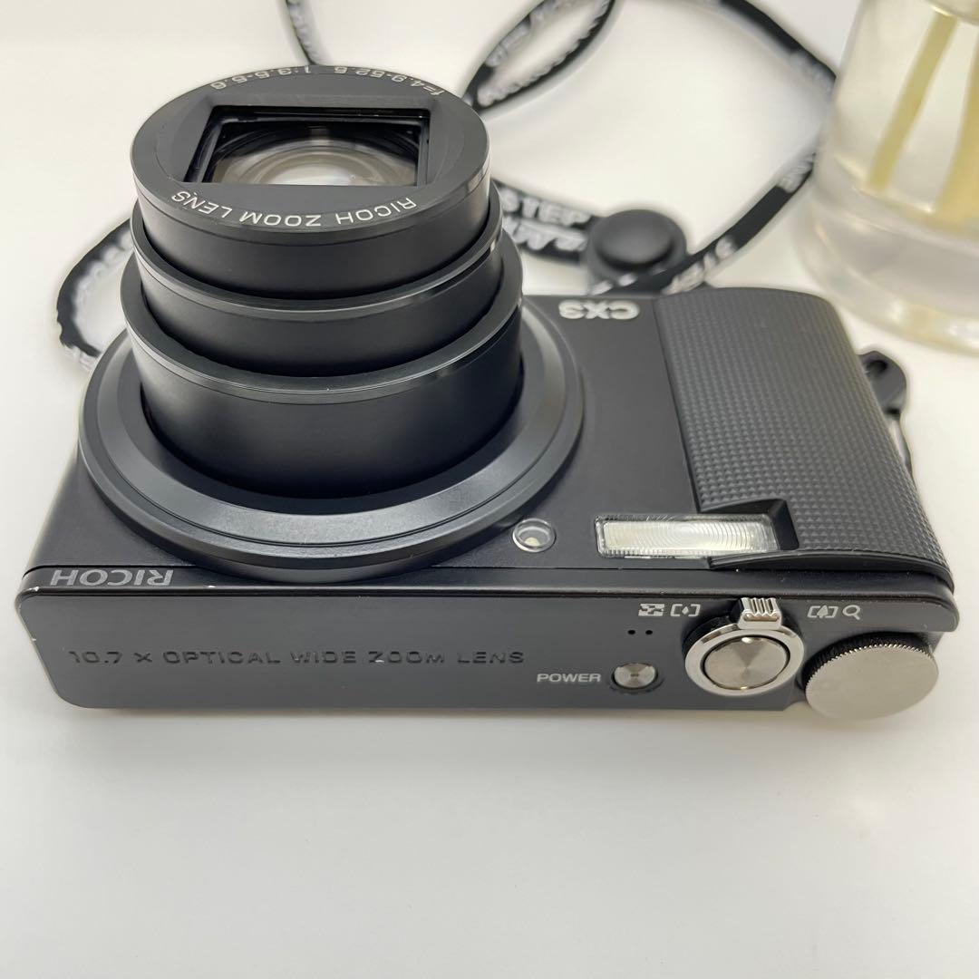 動作確認済✨RICOH CX3✨スマホ転送OK 銘品 デジカメ 人気の黒♪