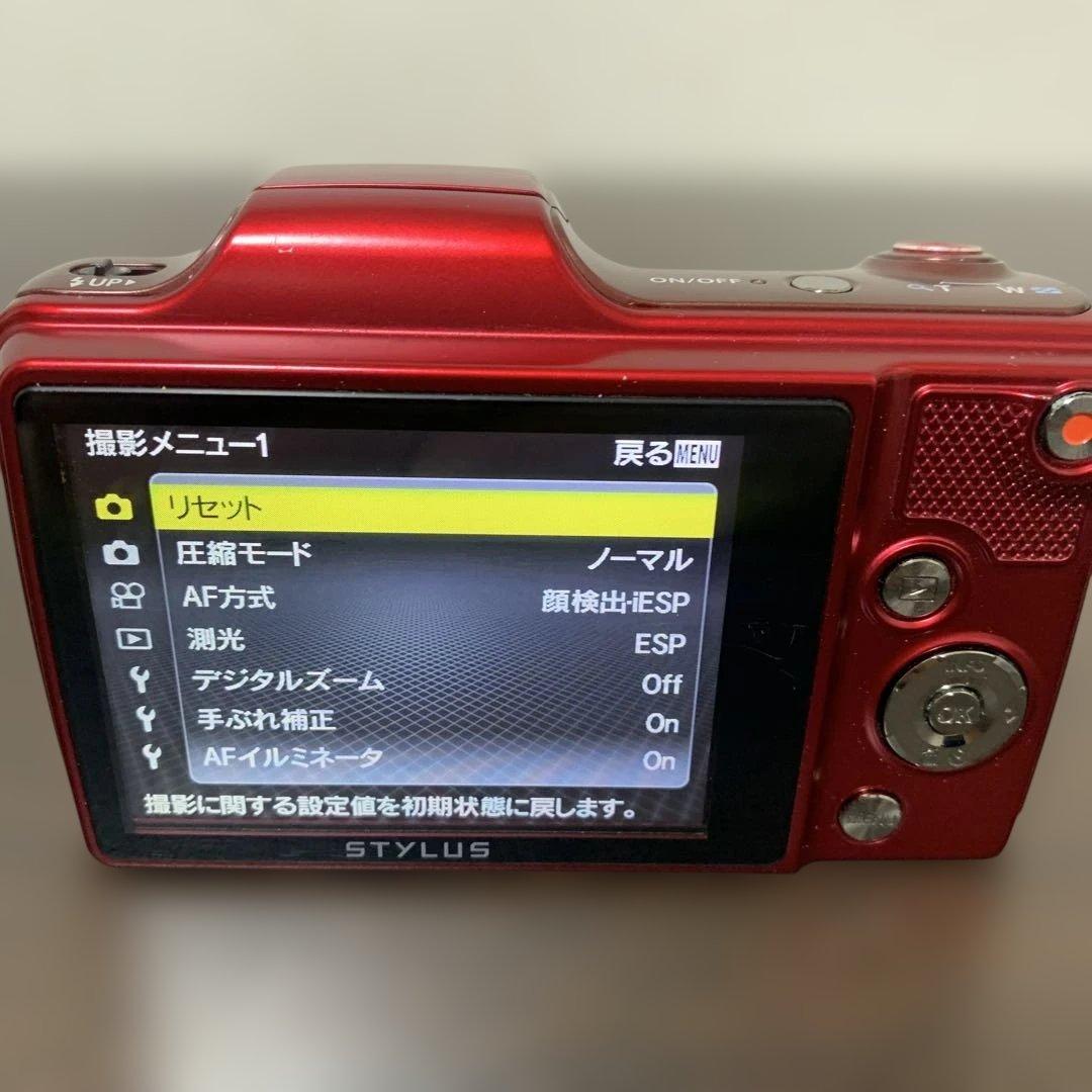 OLYMPUS SZ-15 レッド 24倍ズーム