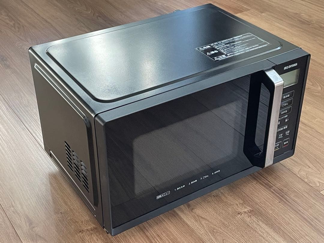 電子レンジ 22L 黒(ブラック) アイリスオーヤマIMB-F2201-B