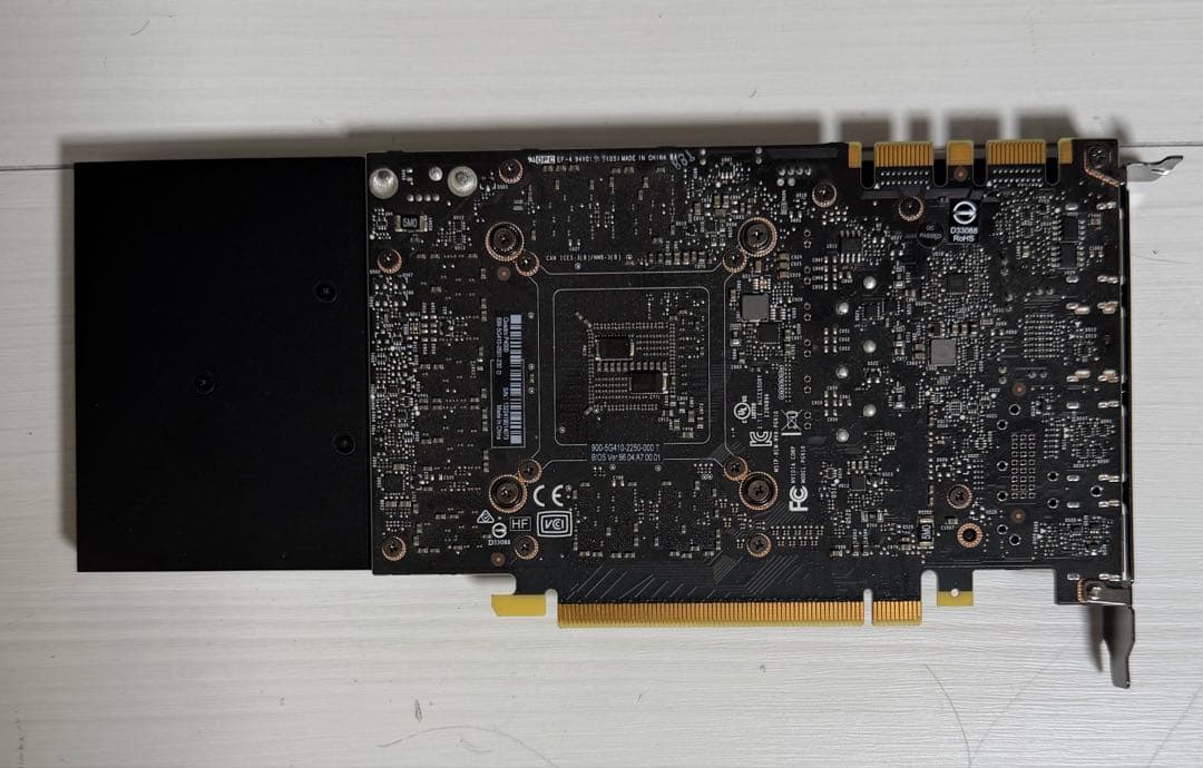 グラフィックボード　NVIDIA QUADRO P4000