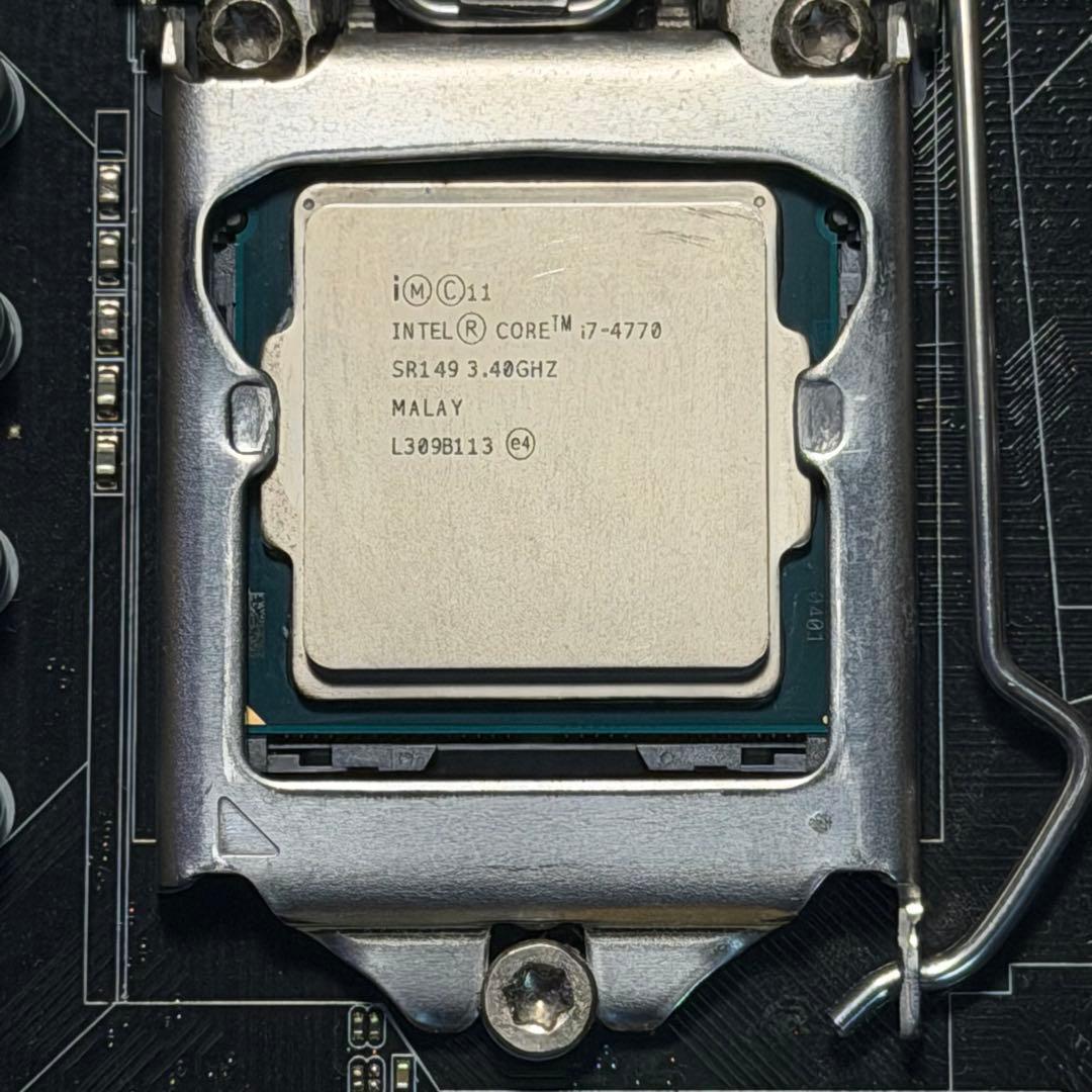 Core i7-4770 + ASUS Z87-PRO + メモリ8GBセット