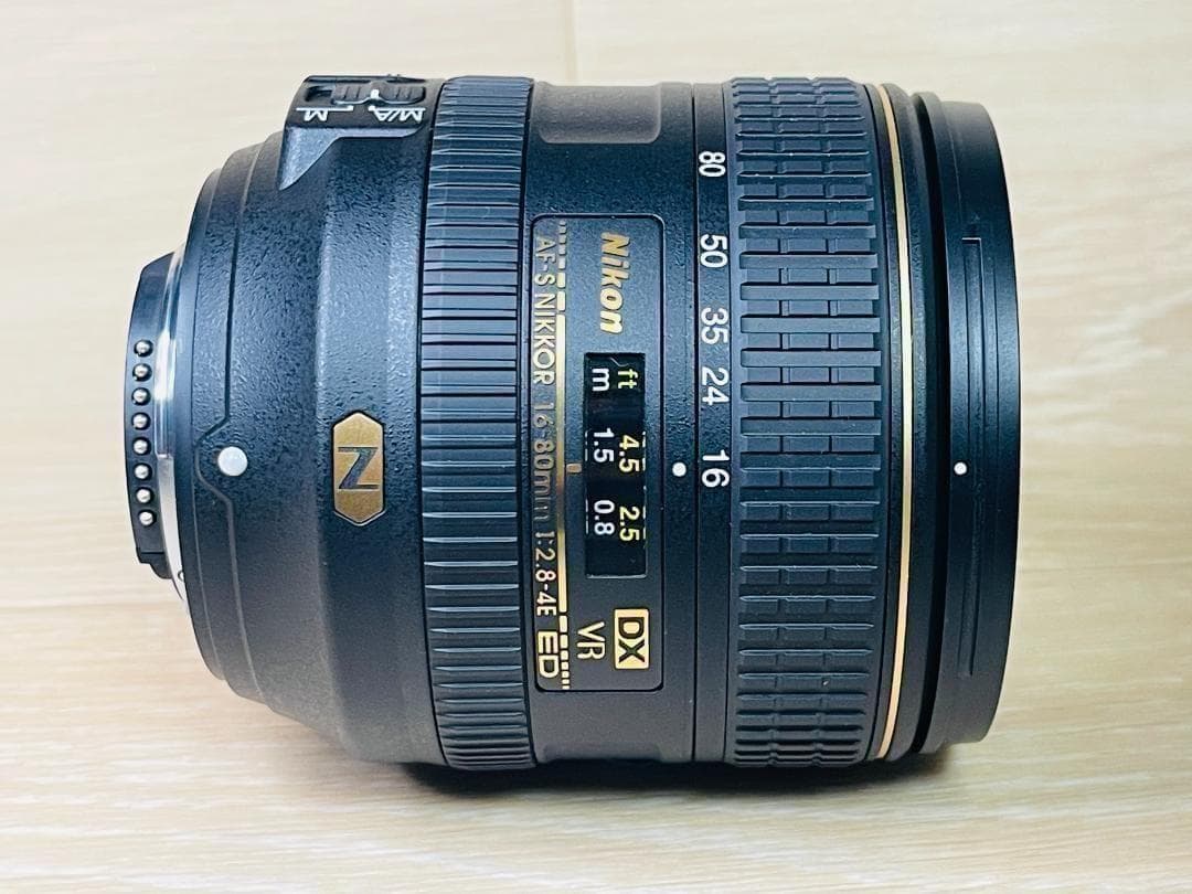 【使用少】Nikon ニコン AF-S DX 16-80mm f/2.8-4E