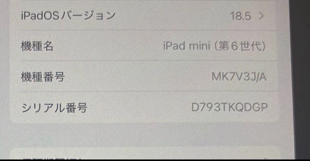 iPad mini 第6世代256GB＋Apple Pencil 第2世代