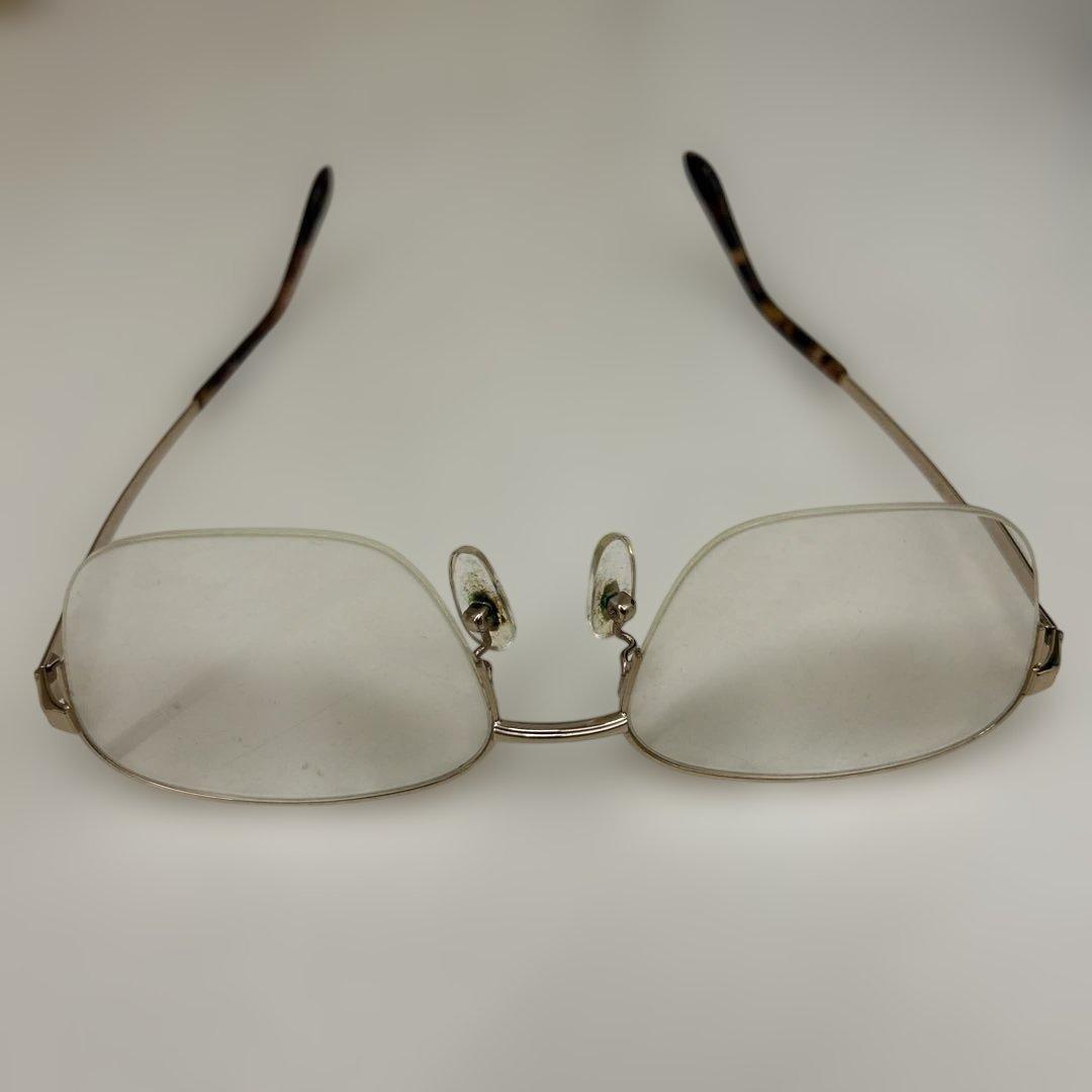 旧西ドイツ製　メッツラー　ヴィンテージ　メタルフレーム　老眼鏡　ケース無し　美品