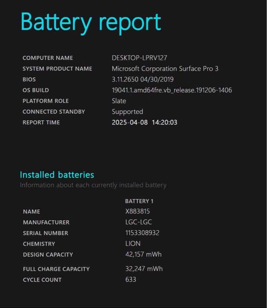 Surface Pro3 Windowsタブレット本体
