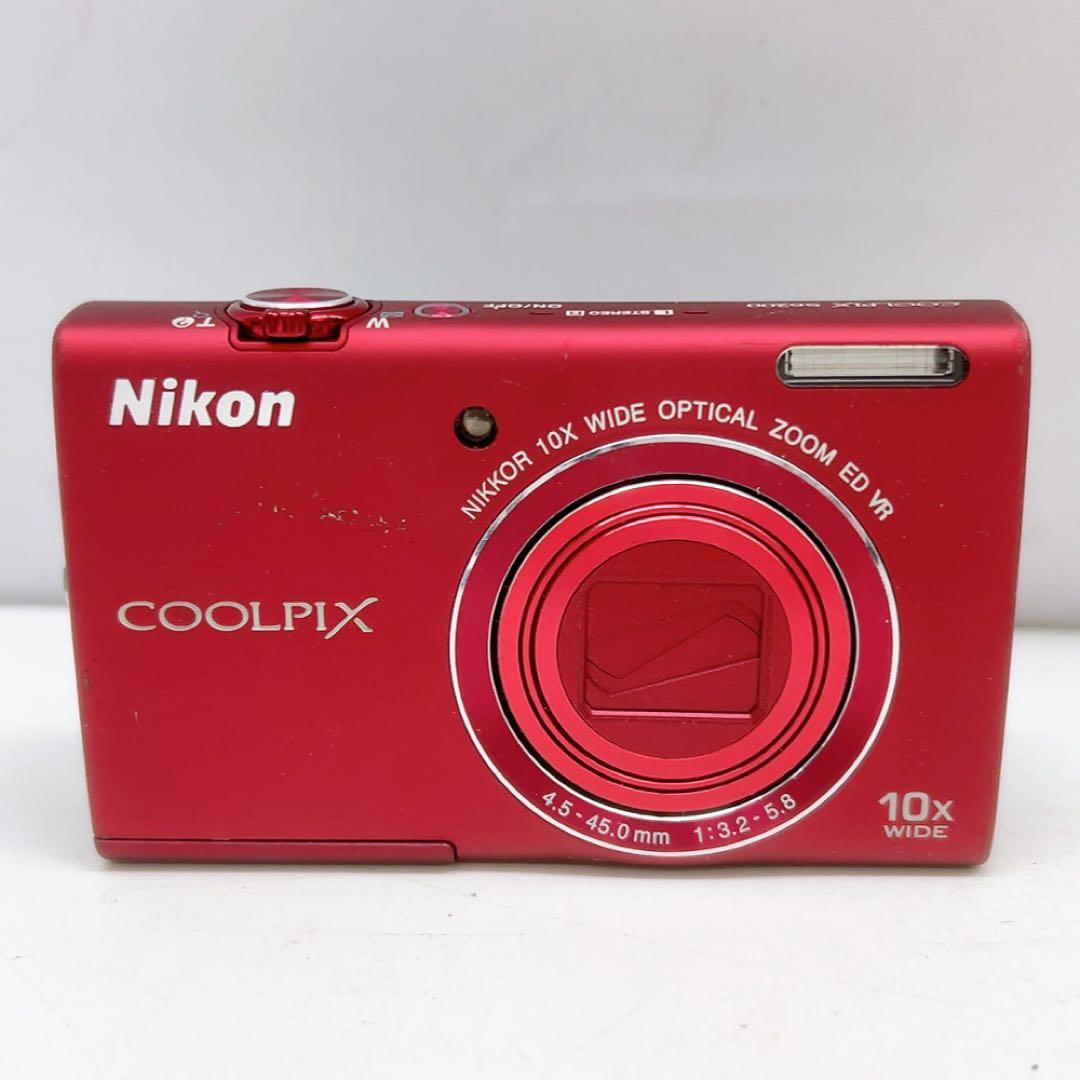 2ADM003 【動作品】Nikon デジタルカメラ COOLPIX S6200
