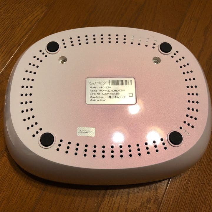 ケノン　フラッシュ脱毛器 ver6.0