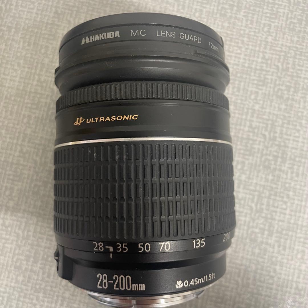 CANON EOS55 フィルム一眼レフ EF28-200mm USM 他 o