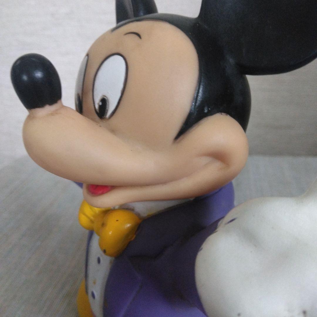 ソフビミッキーマウス貯金箱 約16cm