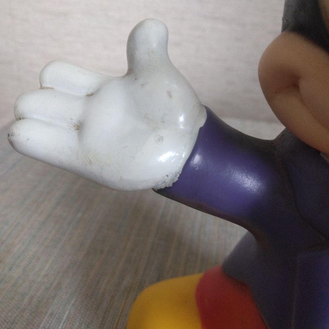 ソフビミッキーマウス貯金箱 約16cm