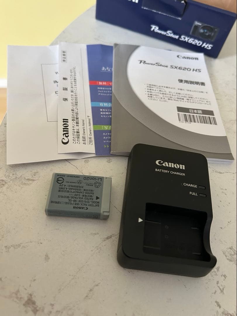 Canon PowerShot SX620 HS 本体 充電器 バッテリー
