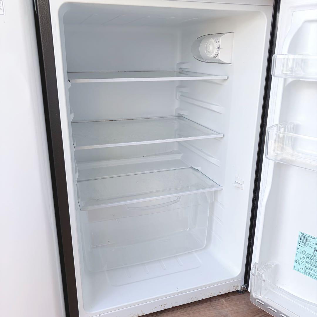 取付無料！新生活応援！高性能スタイリッシュブラック小さめ冷蔵庫洗濯機セット