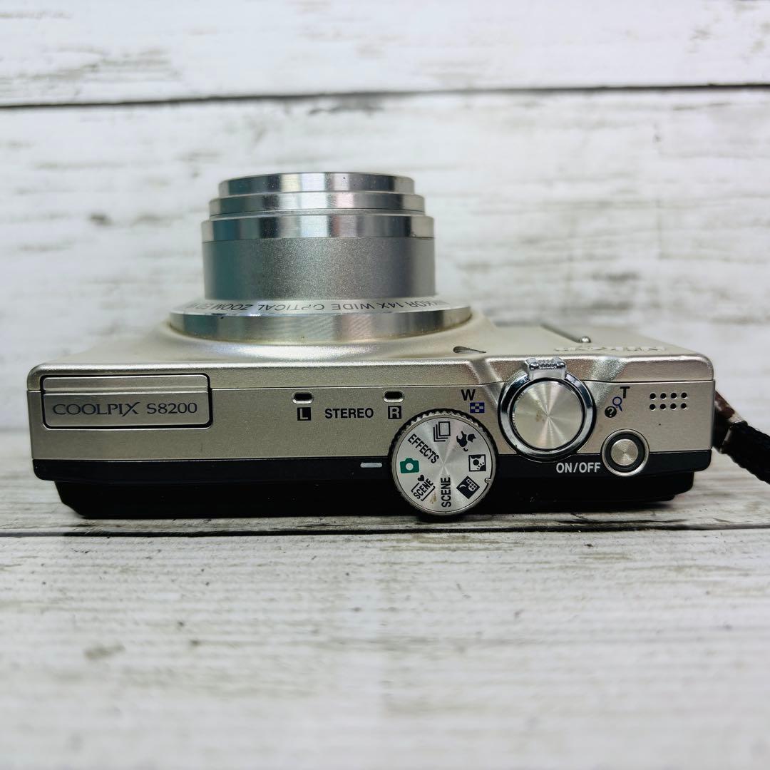 【一部訳あり】Nikon デジタルカメラCOOLPIX S8200 ゴールド
