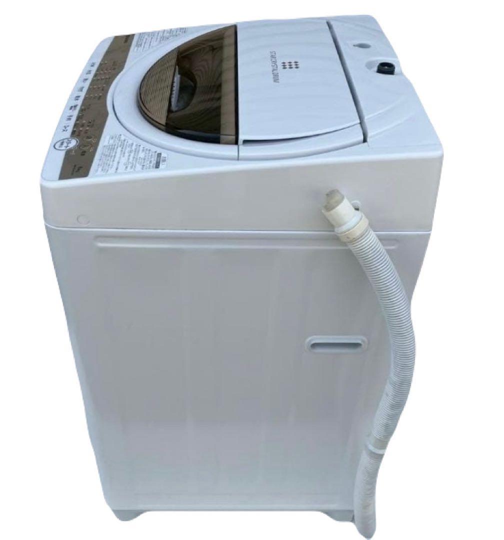 東芝 縦型 全自動洗濯機 6kg ホワイト AW-6GM1(W)2022年製