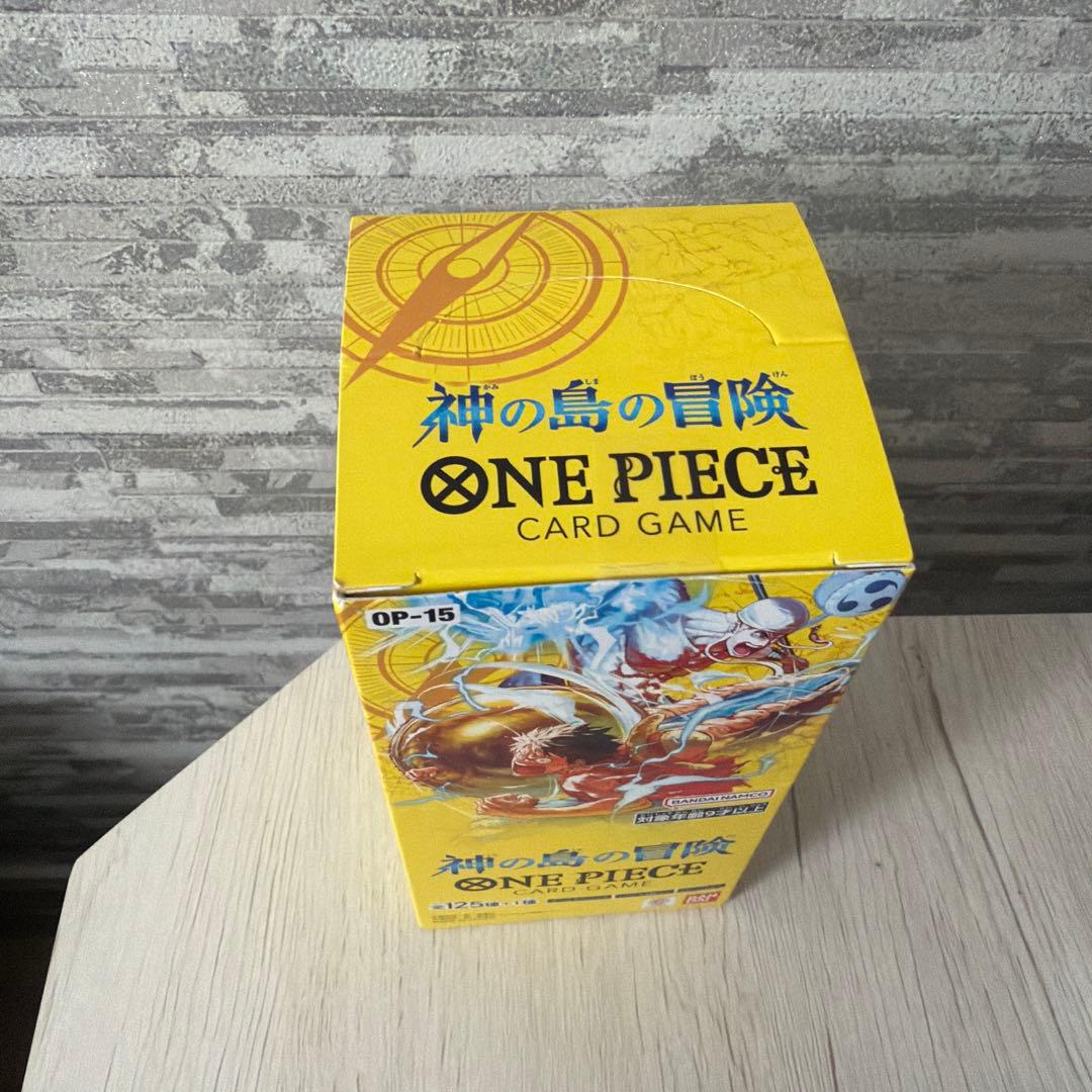 ワンピースカード　神の島の冒険　OP15 テープ付き！