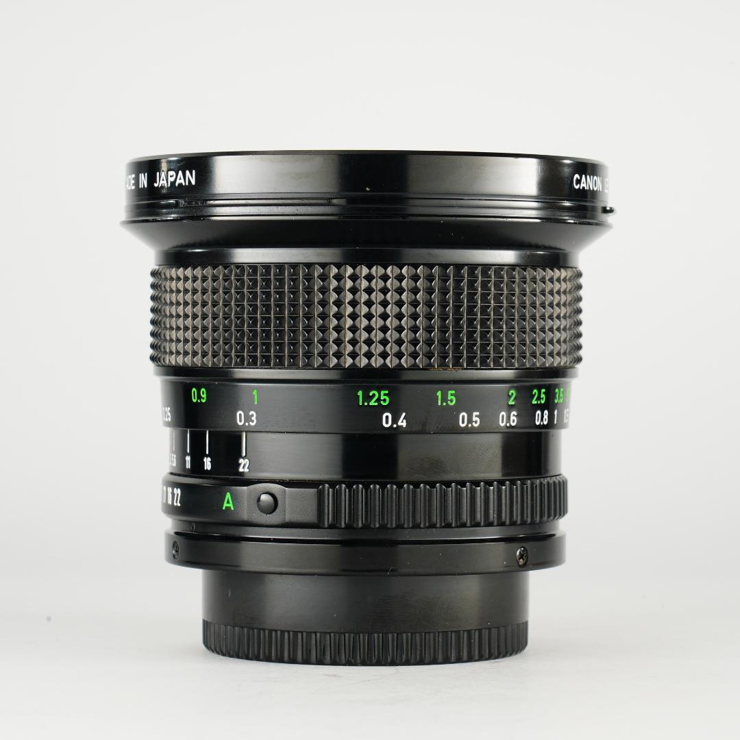 【整備＆テスト済】Canon New FD 20mm F2.8 キャノン 051