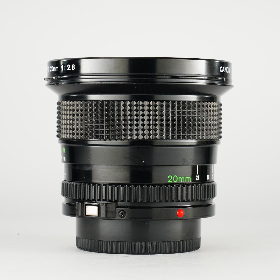 【整備＆テスト済】Canon New FD 20mm F2.8 キャノン 051