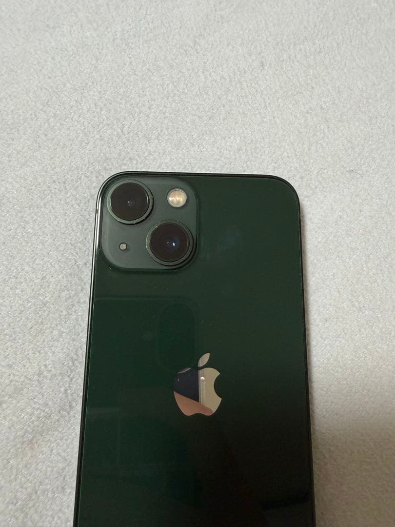 iPhone 13miniミッドナイトグリーン 本体 バッテリー100%