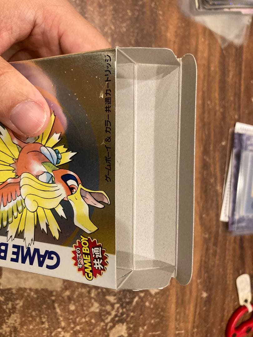 未使用品 ポケットモンスター金銀 ゲームボーイ【ポケモンカード】