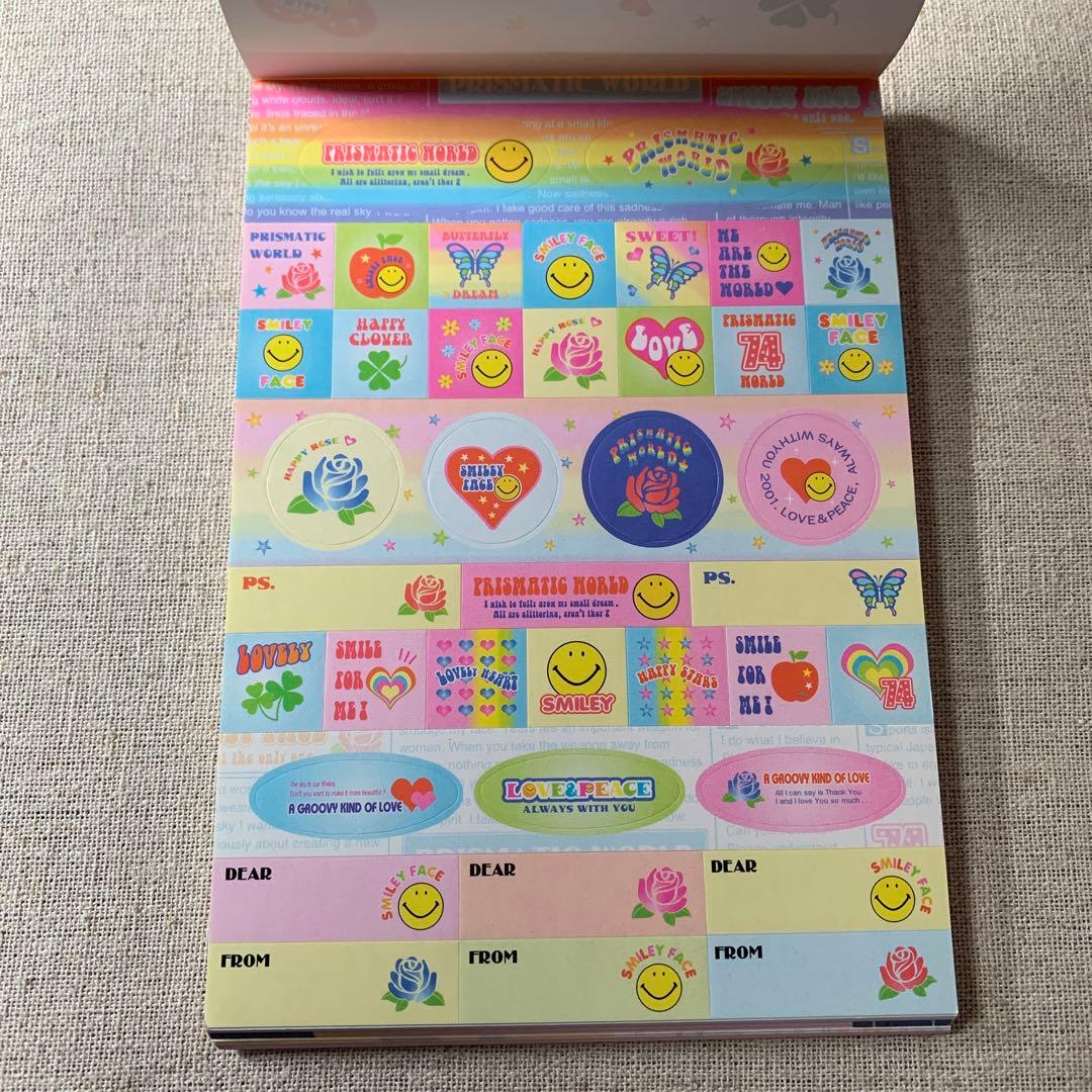スマイル　メモ帳　平成レトロ