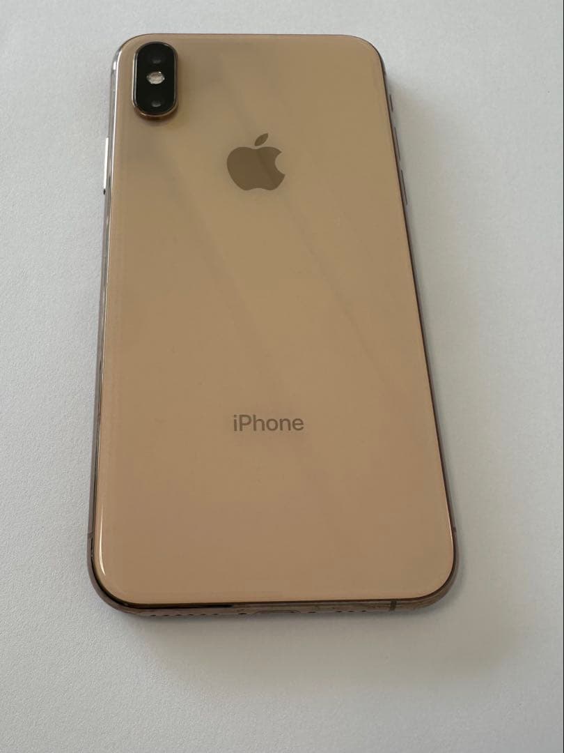 【値下げ！】　iPhone XSゴールド 256GB