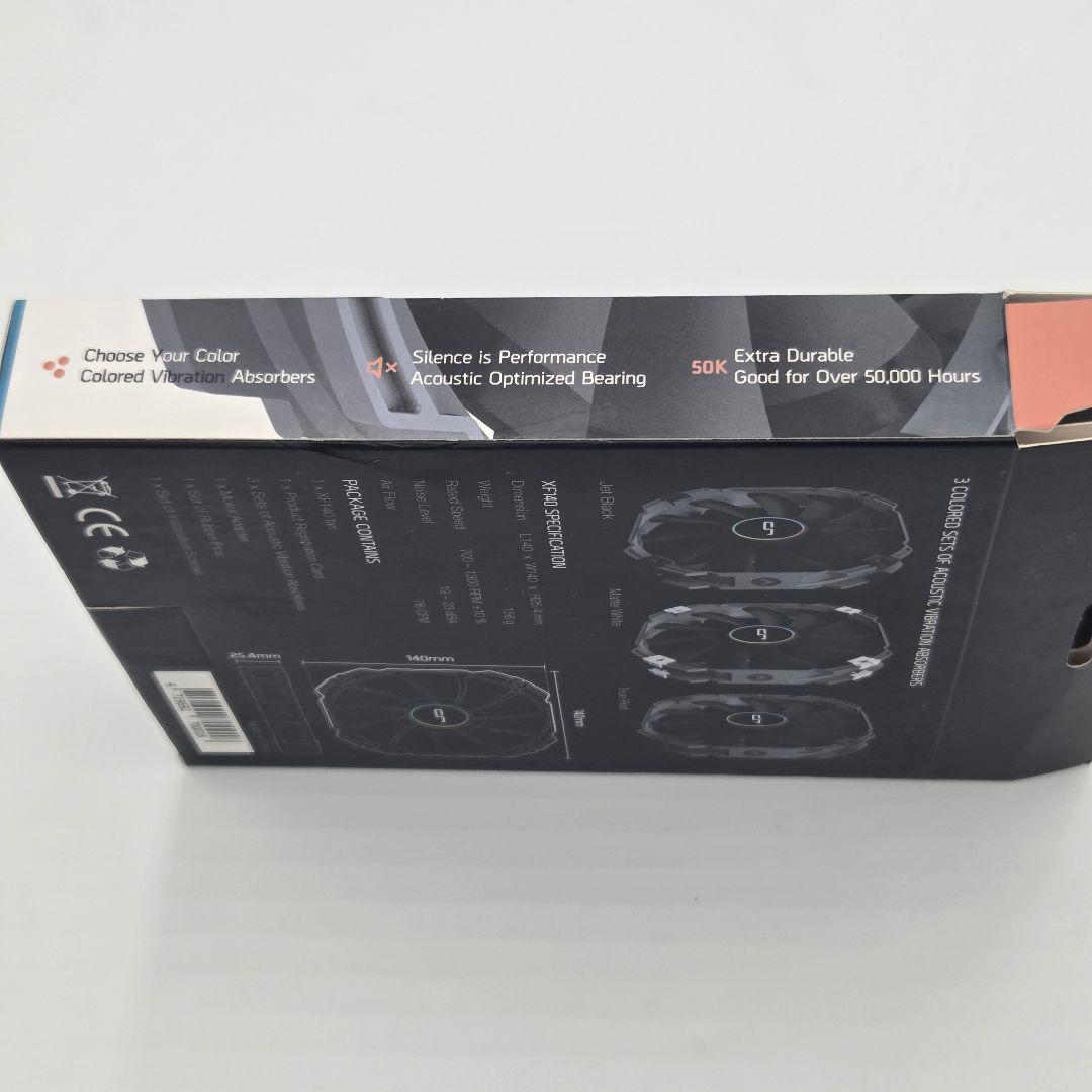 【新品未使用品】XF140 PCファン 1300rpm アクセサリー付き　4個