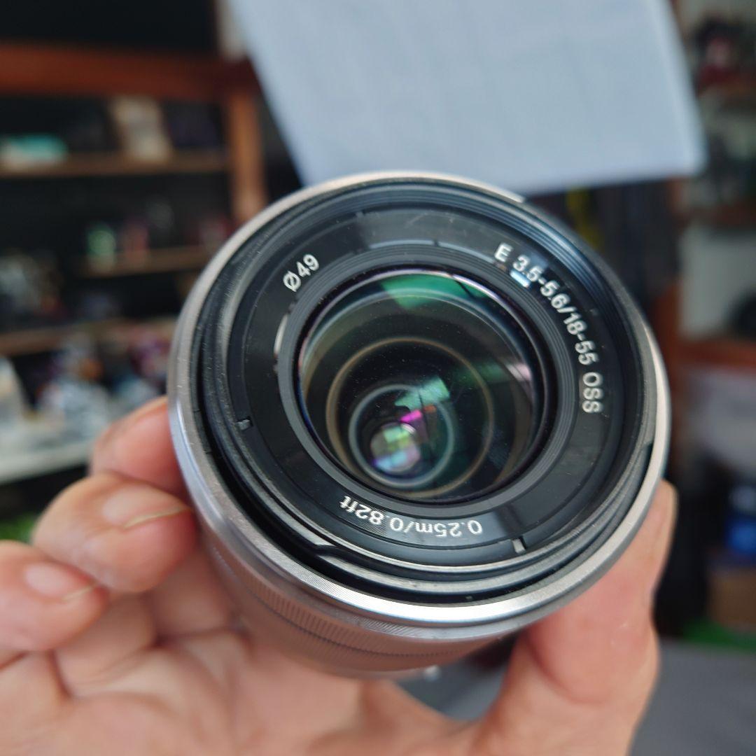 SONY NEX-5R ホワイト（ジャンク扱い）とオマケ