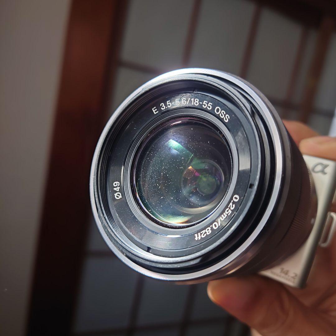 SONY NEX-5R ホワイト（ジャンク扱い）とオマケ