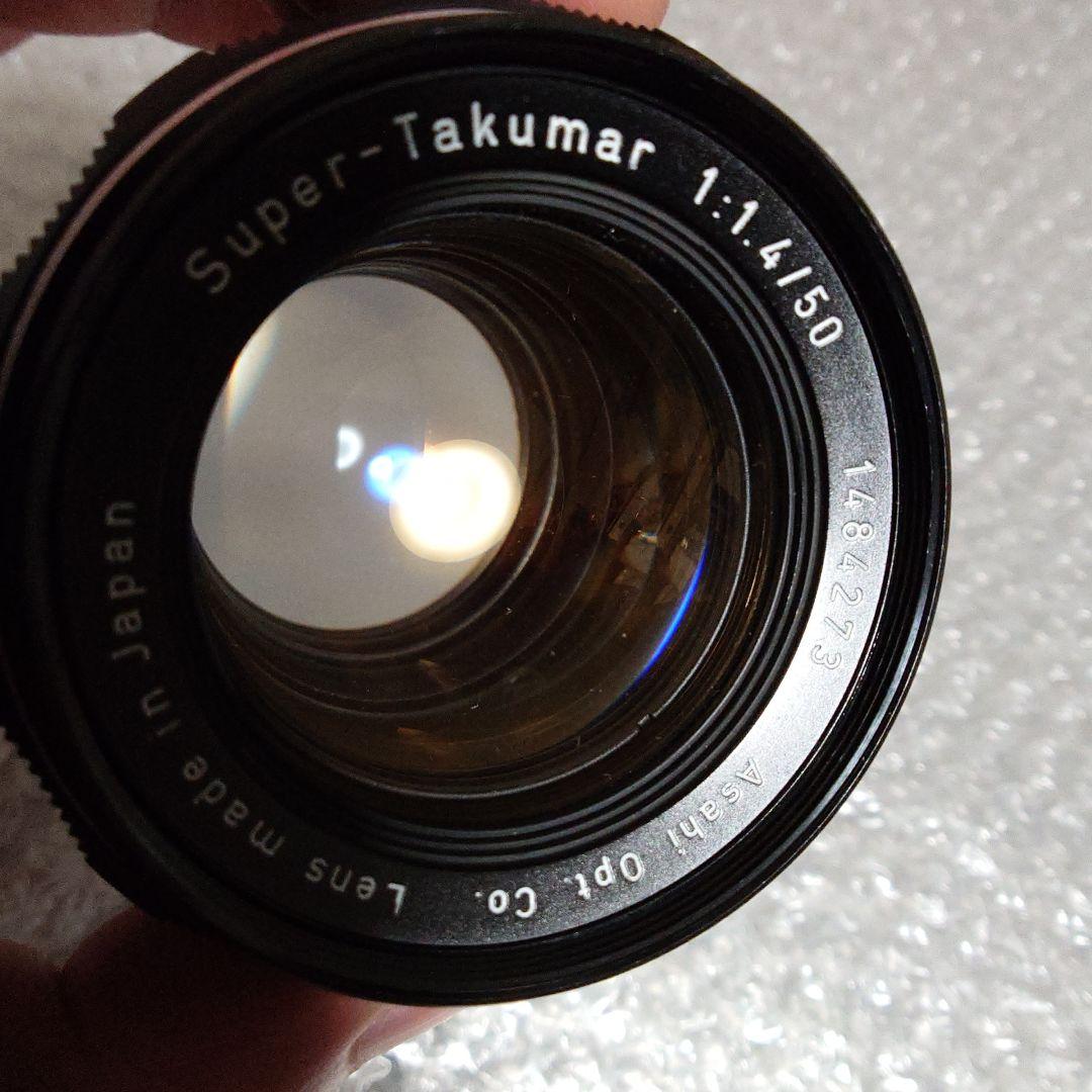 希少 前期型 8枚玉 Super takumar 50mm f1.4