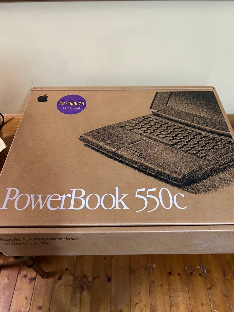 Apple PowerBook 550c ジャンク品　箱付き