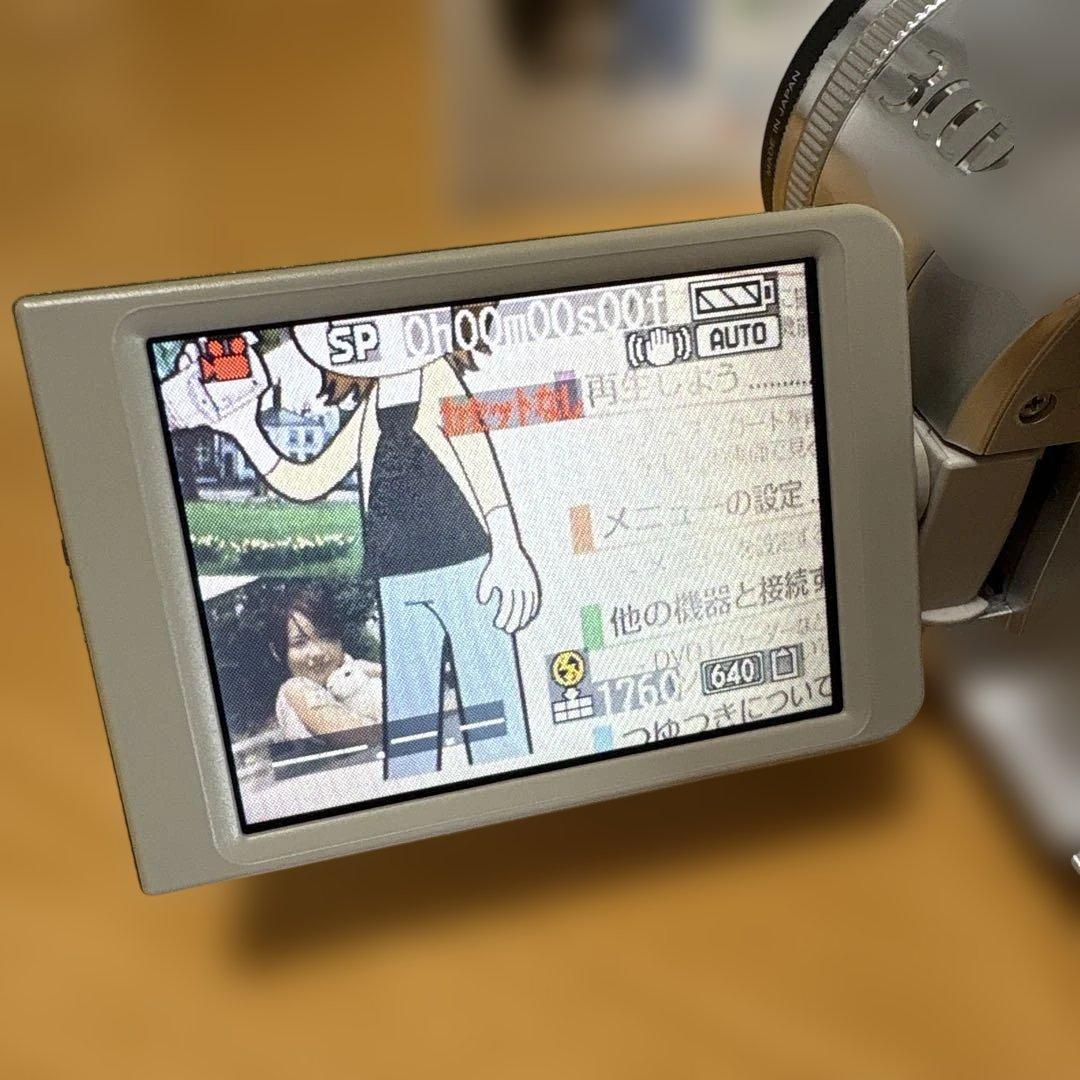 Panasonic NV-GS15 ビデオカメラ(ケース、付属品あり)