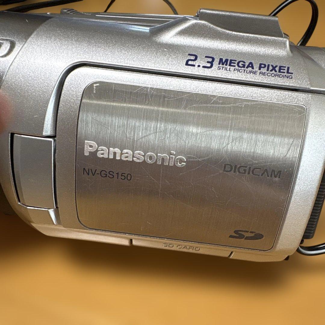 Panasonic NV-GS15 ビデオカメラ(ケース、付属品あり)