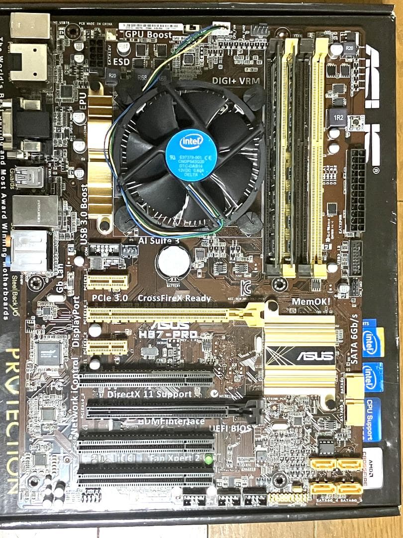 自作PC i5-4440 Win11起動確認 スロット不良