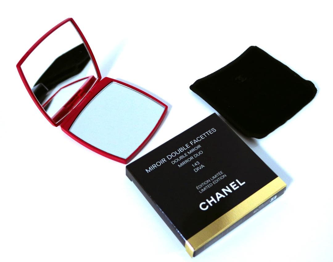 ❤️CHANEL シャネル 限定コンパクトミラー 143 ディーバピンク