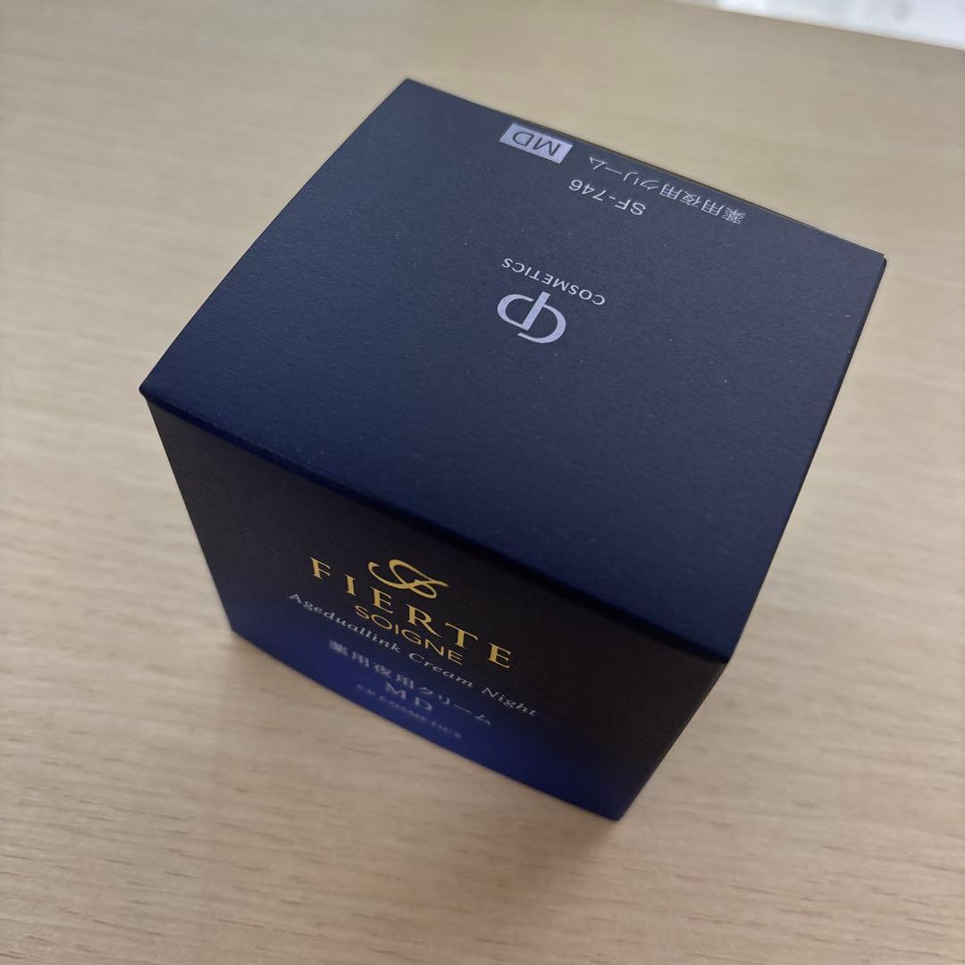 CPコスメ　FIERTE Ageduallink Cream Night 35g