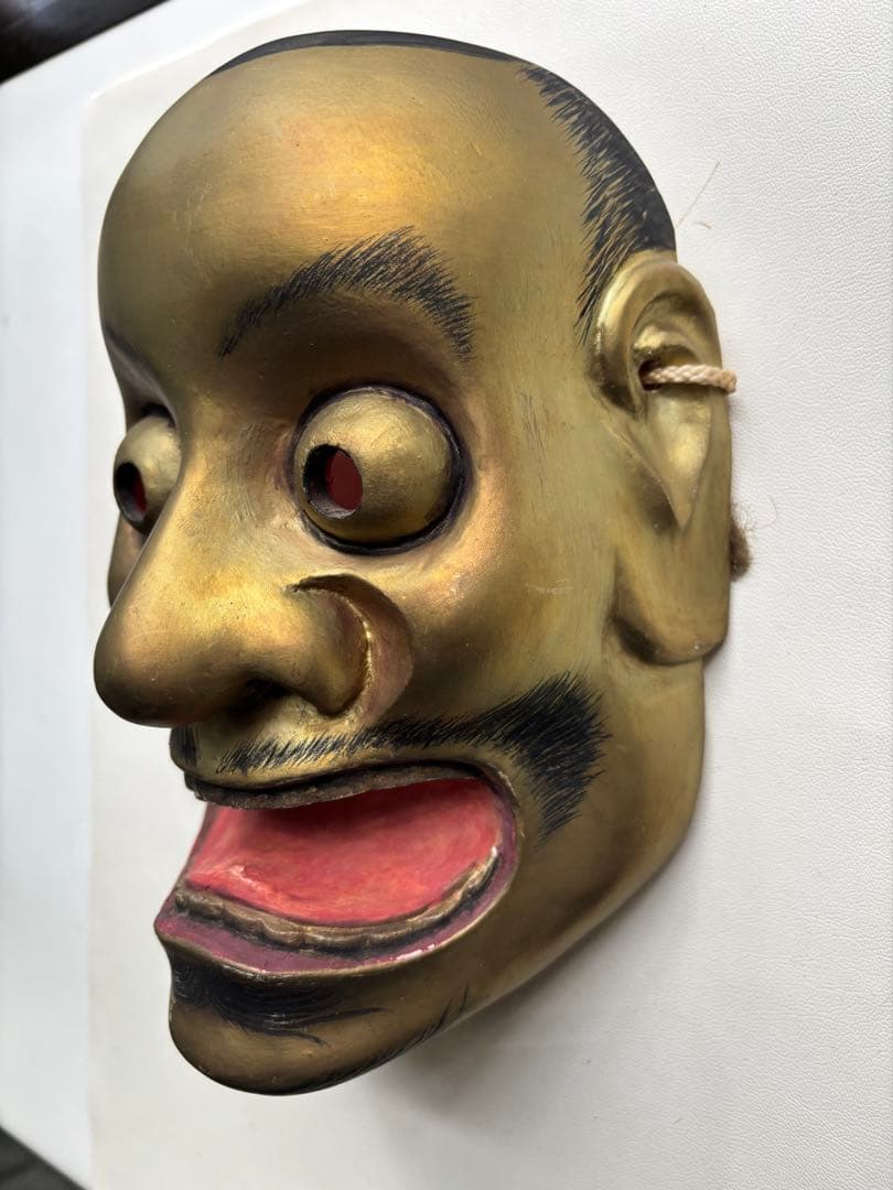 能面　神楽面　作家物　大飛出