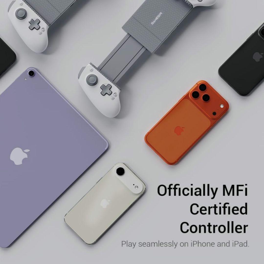 最新版 GameSir G8+ MFi 有線スマホコントローラー