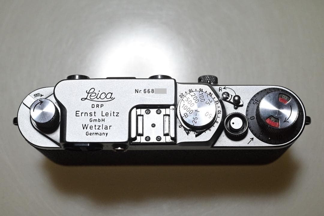 【状態良好】Leica IIIf 1953年 レッドシンクロ
