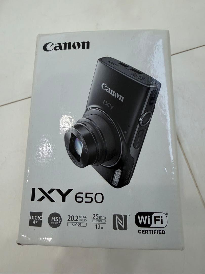 Canon IXY650 デジタルカメラ シルバー