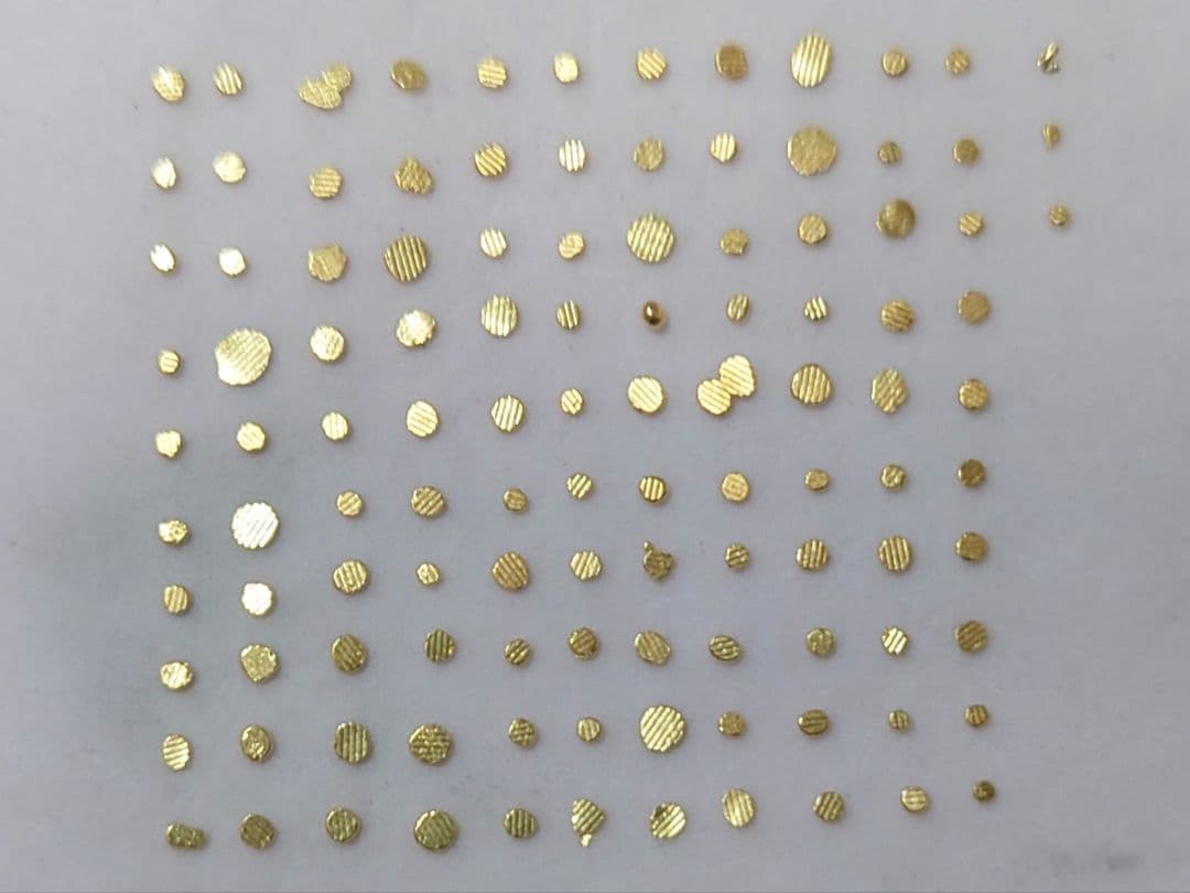 土肥金山 純金粒 砂金 110粒+α H