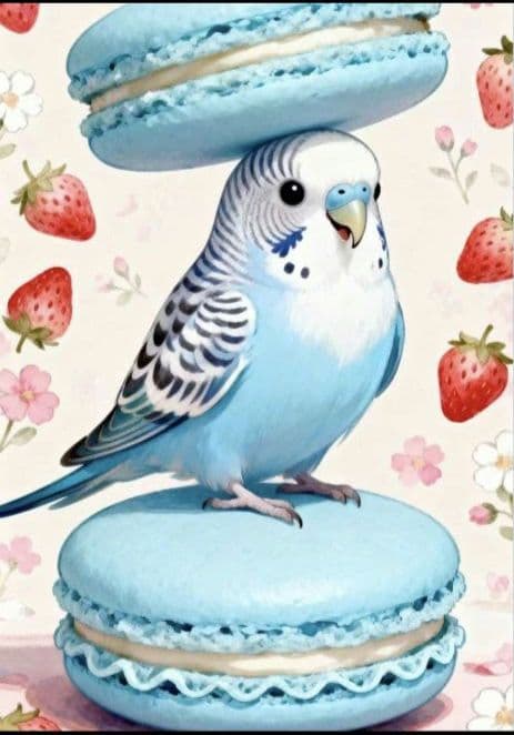オーダー用インコちゃん パネル