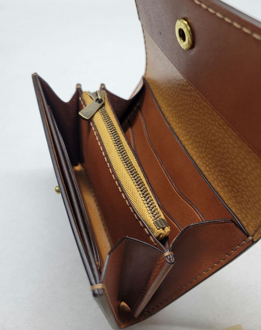 小銭入れ　ケース　財布　ハンドメイド　ハーフウォレット　コンパクト財布