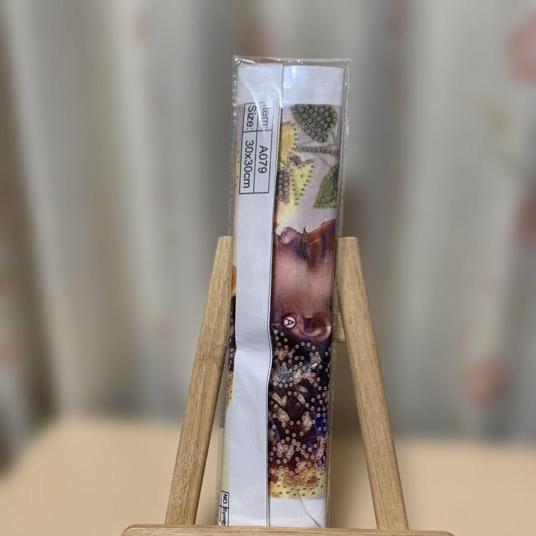 姉妹の絆 アート 30cm x 30cm
