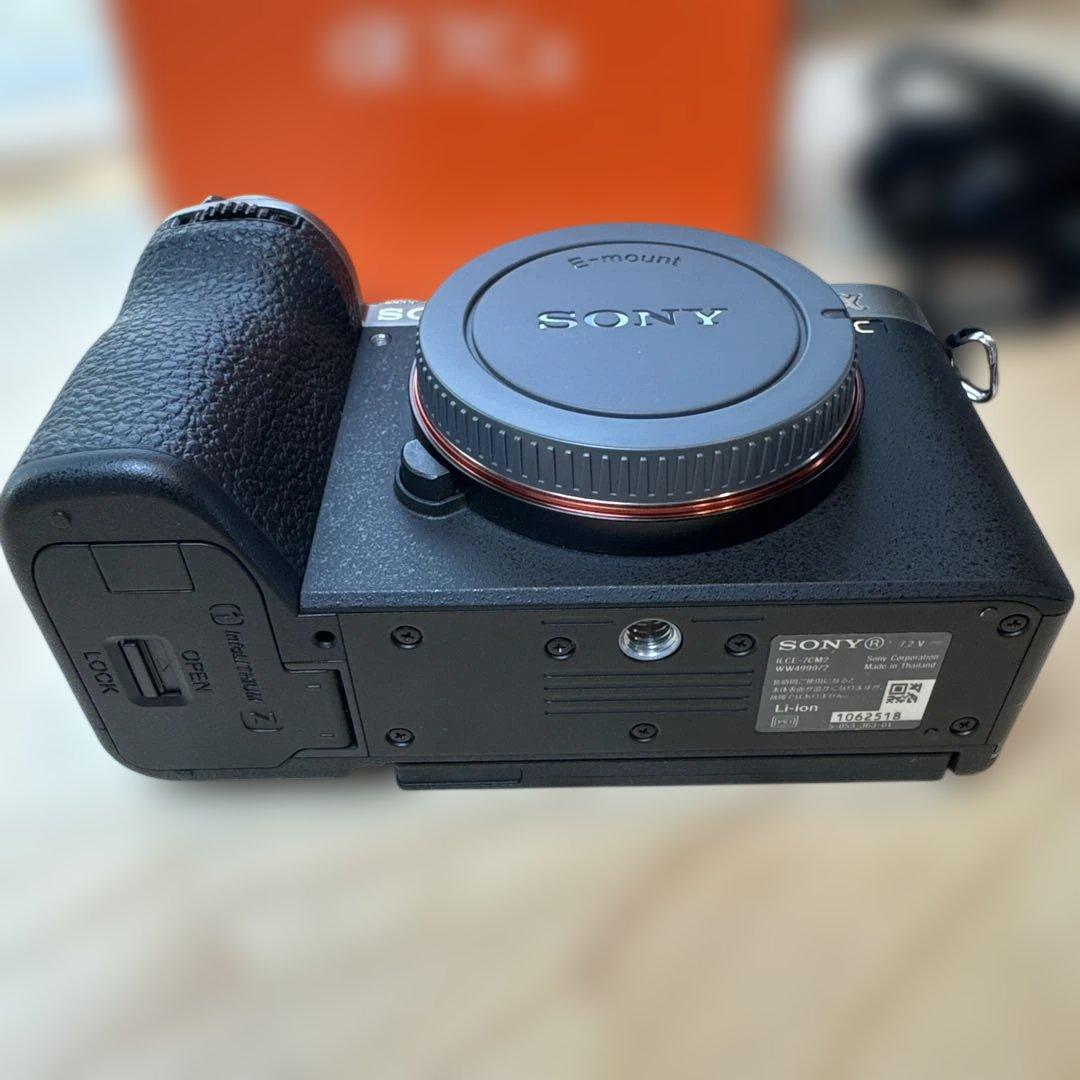 SONY α7Cⅱ ミラーレス一眼 本体　ボディのみ