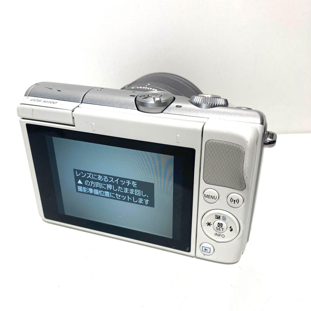 s2172 Canon EOS M100 デジタル一眼レフ フルセット レンズ付