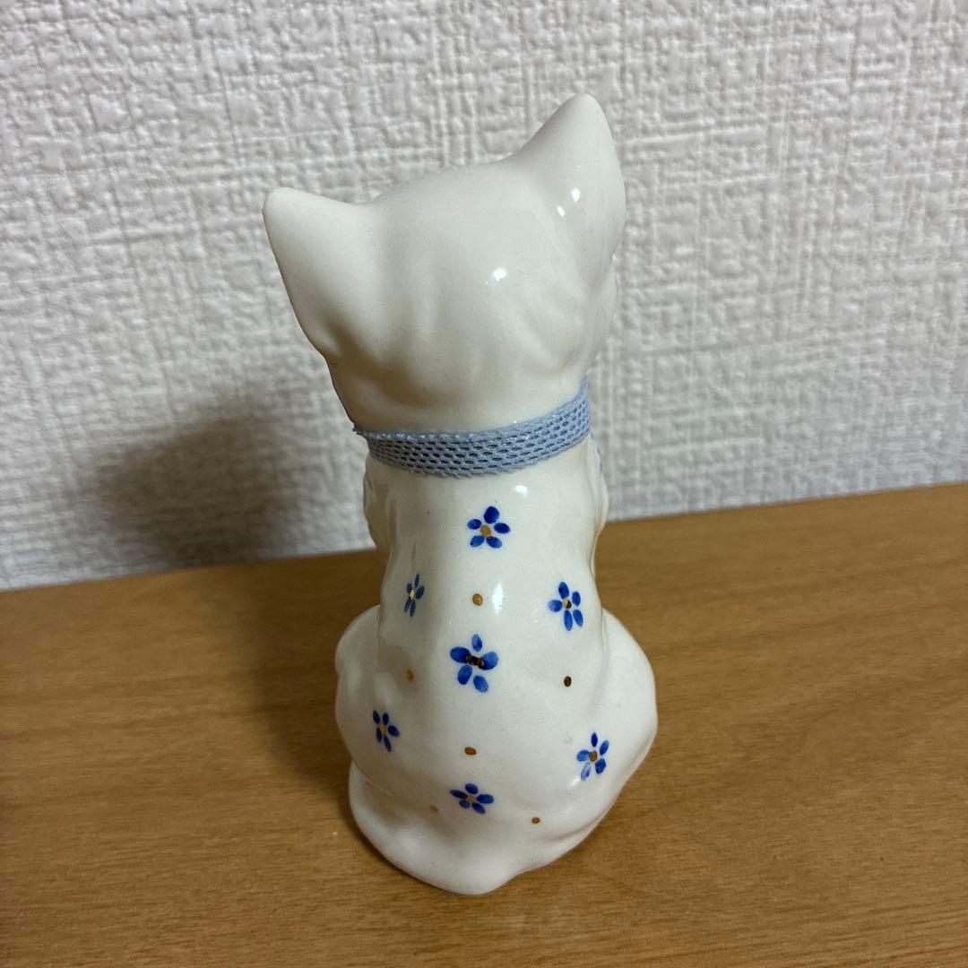 アイリッシュドレスデン　Irish Dresden 猫　置物