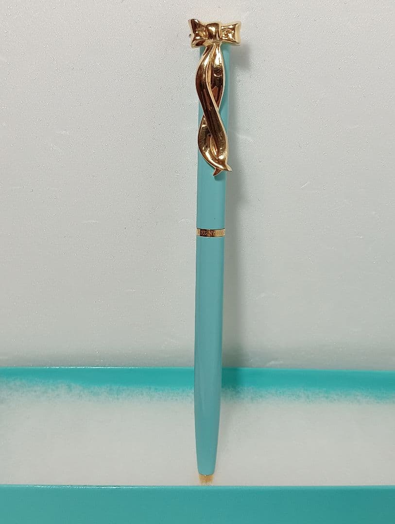 Tiffany&Co. ティファニー ボールペン リボン ティファニーブルー
